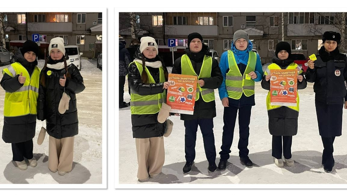 Профилактическая акция «Стань заметней на дороге!»